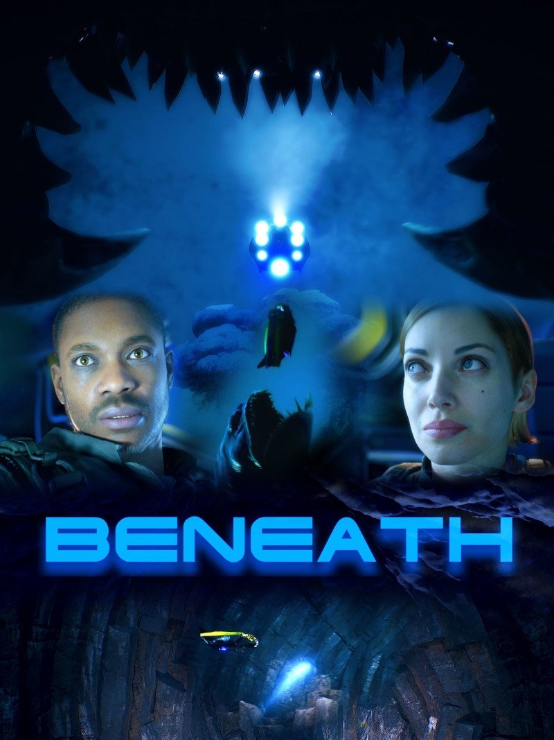 Beneath
